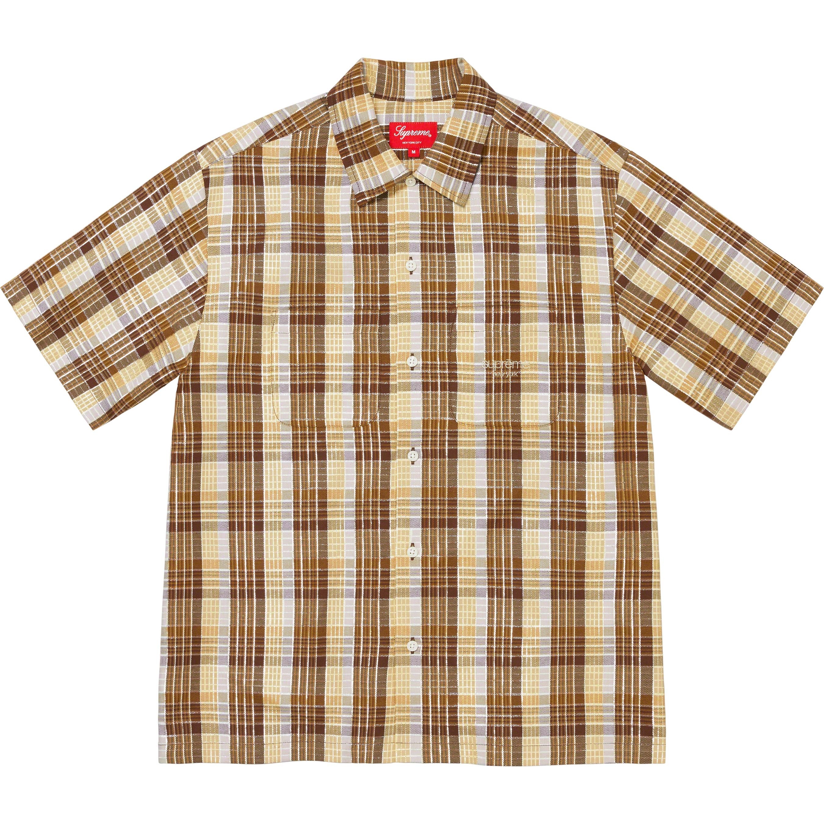 Metallic Plaid S/S Shirt view 4